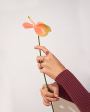 Load image into Gallery viewer, SNOWFLAKE RUBY RING