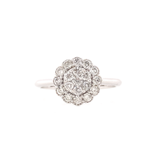 Load image into Gallery viewer, SAIGE DIAMOND SUNFLOWER RING
