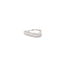 Load image into Gallery viewer, SKYLAR WAVE DIAMOND RING WHITE GOLD