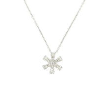 Load image into Gallery viewer, SNOWFLAKE DIAMOND NECKLACE