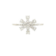 Load image into Gallery viewer, SNOWFLAKE DIAMOND RING