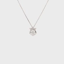 Load and play video in Gallery viewer, ASTRID DIAMOND NECKLACE WHITE GOLD
