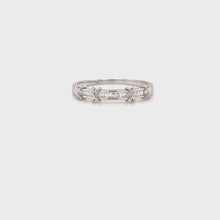 Load and play video in Gallery viewer, EYANA BAGUETTE DIAMOND RING
