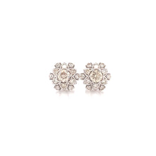 Load and play video in Gallery viewer, FLORA BLOOMING DIAMOND EARRING
