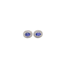 Load image into Gallery viewer, ALCIE TANZANITE DIAMOND EARRING
