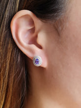 Load image into Gallery viewer, ALCIE TANZANITE DIAMOND EARRING
