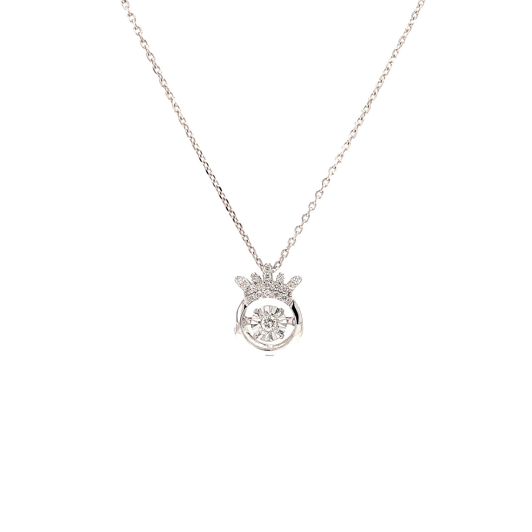 ASTRID DIAMOND NECKLACE WHITE GOLD