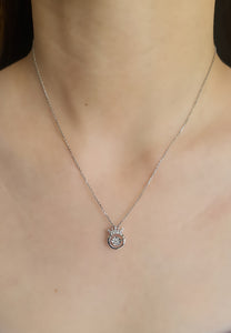 ASTRID DIAMOND NECKLACE WHITE GOLD