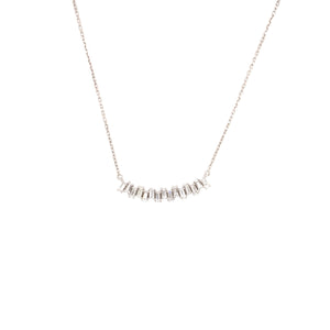 BEATRIX BAGUETTE DIAMOND NECKLACE