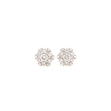 Load image into Gallery viewer, FLORA BLOOMING DIAMOND EARRING
