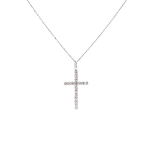 HARPER CROSS DIAMOND NECKLACE