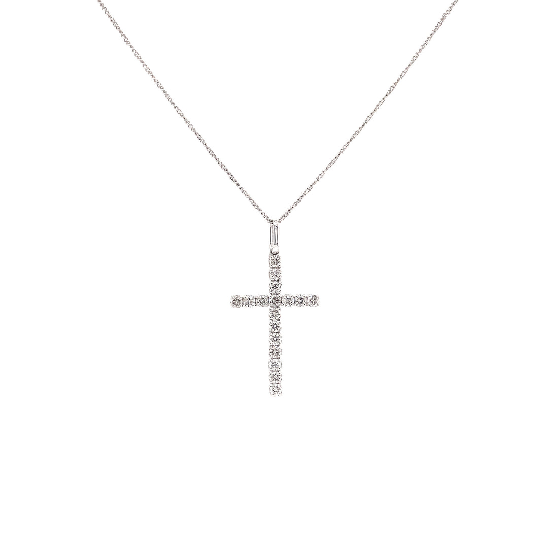 HARPER CROSS DIAMOND NECKLACE