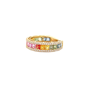 IRIDA RAINBOW ETERNITY RING