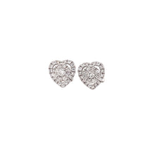 Load image into Gallery viewer, LIBI DIAMOND HEART EARRINGS
