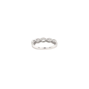 MACIE BAGUETTE AND ROUND DIAMOND RING