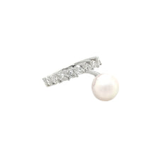 Load image into Gallery viewer, PERLA MARQUISE CUT WITH PEARL RING
