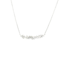 Load image into Gallery viewer, STAR BURST DIAMOND NECKLACE WHITE GOLD
