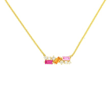 Load image into Gallery viewer, STAR BURST NECKLACE MINI YELLOW GOLD
