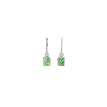 Load image into Gallery viewer, VITA TSAVORITE DIAMOND EARRINGS
