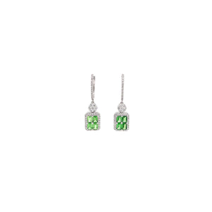 VITA TSAVORITE DIAMOND EARRINGS