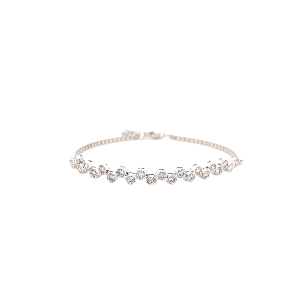 ZAIDA BEZEL SET DIAMOND BRACELET